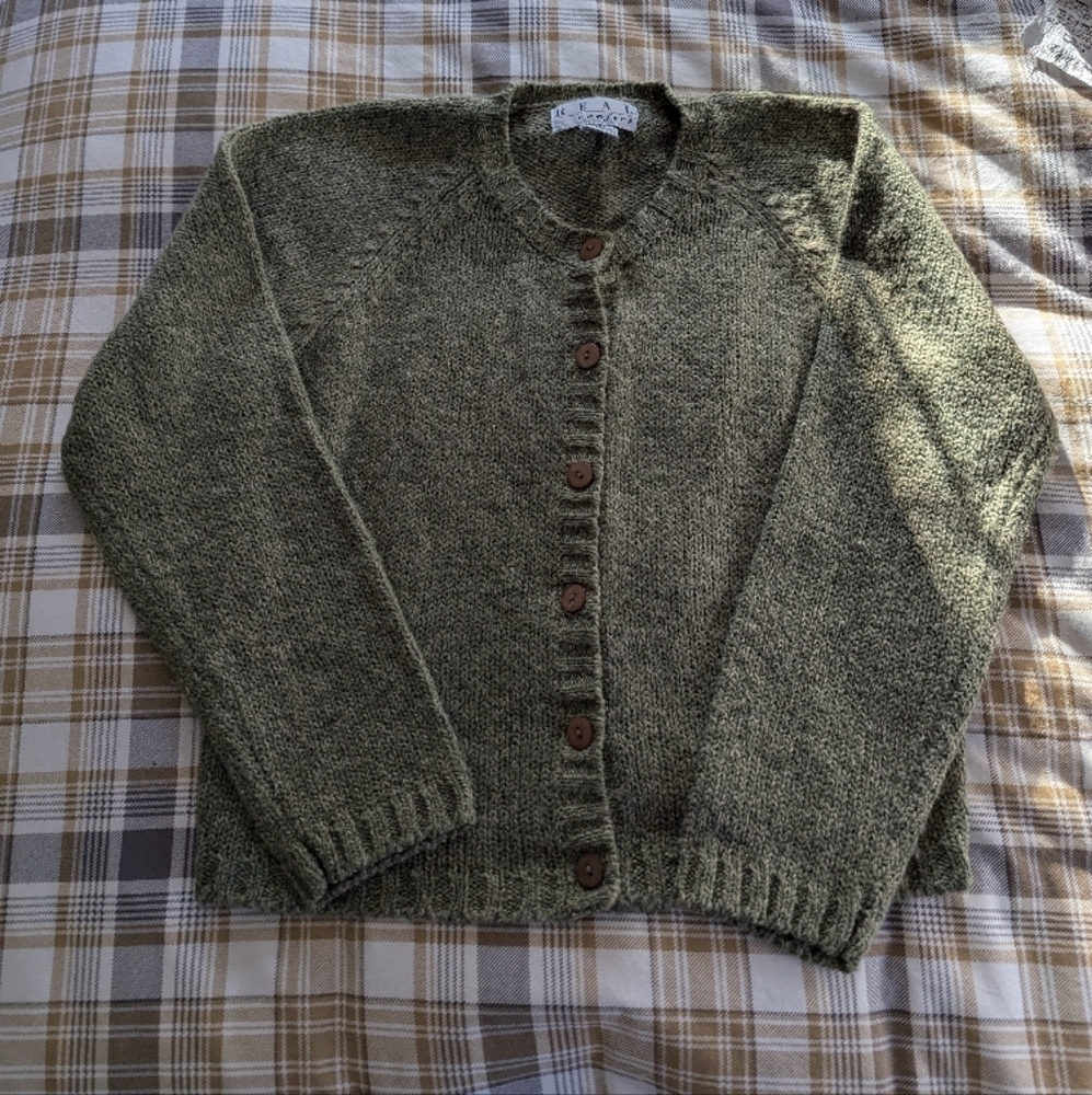 Real Comfort Olive Green Women's Sweater